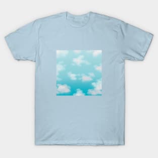 Beautiful Blue Sky with clouds T-Shirt